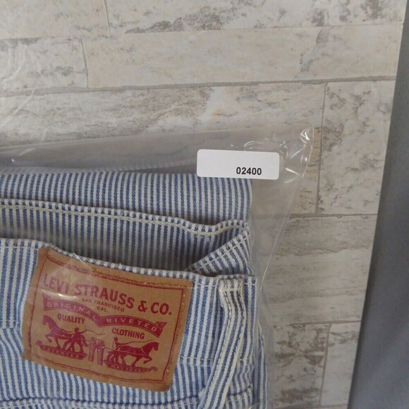 Levi's Jeans Women's Size 29 Mile High Super Skinny Striped Floral Pockets Heart - Picture 12 of 12